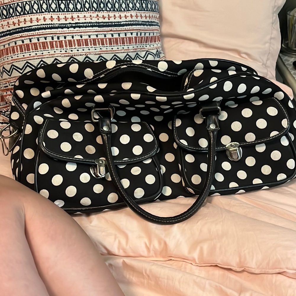 PokaDot duffel bag